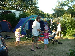 camping at Penboch